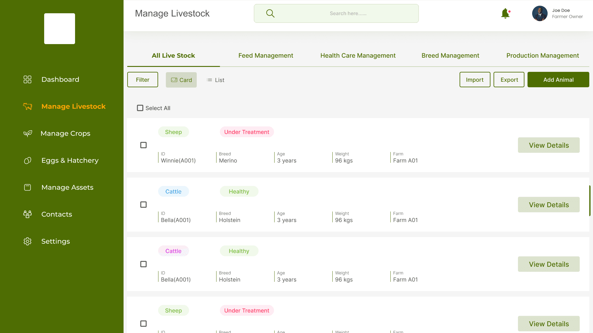 FarmerzTool (Backend Development)