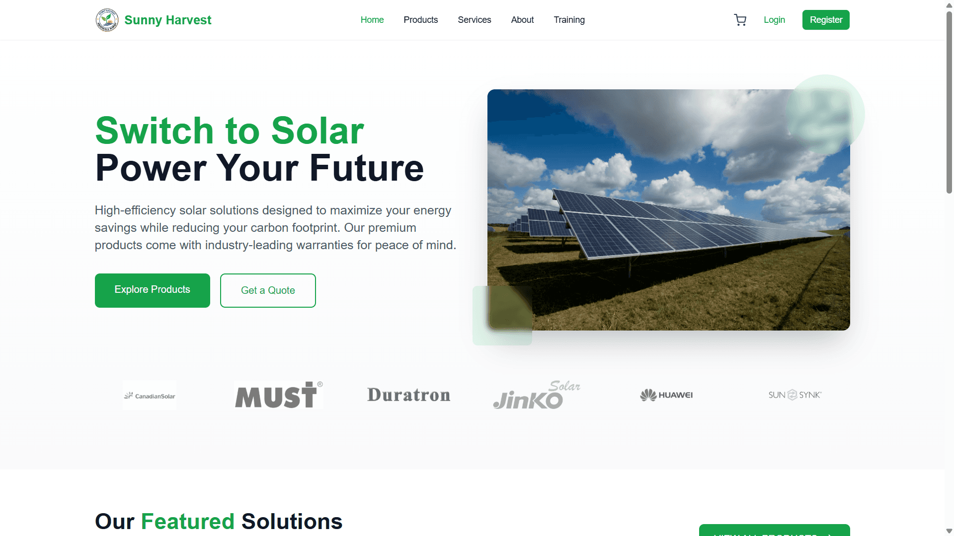 Sunny Harvest Solar Solutions